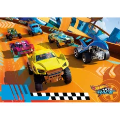 Hot Wheels závodní maxi supercolor puzzle 104 ks - Clementoni obrázek 2