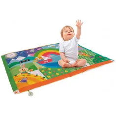 Hrací koberec s motivem zvířat 135x90cm - Clementoni baby obrázek 3