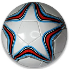 Hvězdný vzor umělé kůže fotbalový míč v různých variantách 22cm obrázek 3
