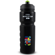 Hy-Pro: plastová sportovní láhev FIFA v černé barvě, 750 ml
