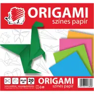 ICO: JEŽEK origami papíry 20x20 cm 20 listů