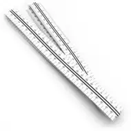 ICO: Ježčí papírový metr 100 cm 1 ks