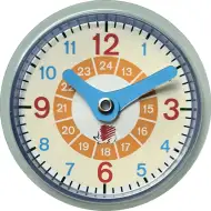 ICO: Ježek Plastové školní hodiny