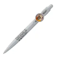 ICO: Kuličkové pero s motivem psa v šedé barvě