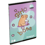 ICO: LizzySuli Lollipop Capybara sešit na domácí úkoly A5, 40 listů