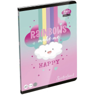 ICO: LizzySuli Lollipop Rainbow sešit se slovníčkem A5 31-32