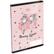 ICO: LizzySuli Lovely Ballerina Tiny Dancer sešit bez linek A5 20-32