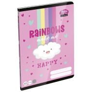 ICO: Lizzysuli Lollipop Rainbow, linkovaný sešit pro 4. třídu, A5, 21-32