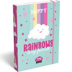 ICO: Lizzysuli Lollipop Rainbow obal na sešity s gumičkou A5