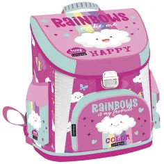 ICO: Lizzysuli Prémiový Lollipopp Rainbow ergonomický školní batoh 39x35x24 cm