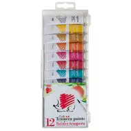 ICO: SÜNI Barevná tempera 12ks 12ml
