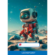 ICO: Sešit s motivem ježka a robota, formát A5