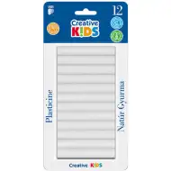 ICO: Tvořivé děti přírodní modelína, sada 12 kusů, 165g