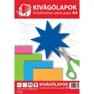 ICO: Vystřihovací list JEŽEK, formát A4, 10 listů