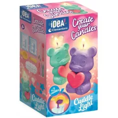 Idea! Kreativní sada na výrobu svíček - medvídek - Clementoni