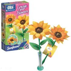 Idea! Mini sada na výrobu slunečnic - Clementoni
