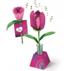 Idea! Tulipán mini sada na výrobu květin - Clementoni obrázek 2