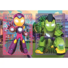 Iron Man a jeho úžasní přátelé 2x20dílné Supercolor puzzle - Clementoni obrázek 3