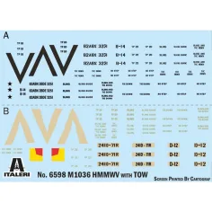 Italeri 1/35 HMMWV M1036 TOW Carrier vojenský model vozidla obrázek 3