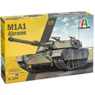 Italeri 1/35 M1A1 Abrams tank model