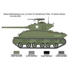 Italeri 1/35 M4A1 SHERMAN tank s americkou posádkou model obrázek 5