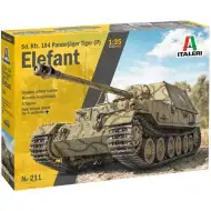 Italeri: 1/35 Sd.Kfz. 184 Elefant stíhač tanků model