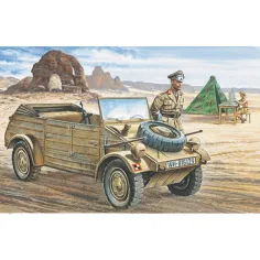 Italeri 1/35 VW Typ 82 Kübelwagen vojenský model vozidla obrázek 2