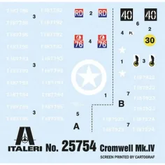 Italeri 1/56 Cromwell Mk. IV tank model obrázek 2