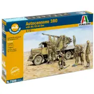 Italeri 1/72 Autocannone 3RO protiletadlový kanón s 8 figurkami modelová sada