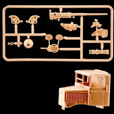 Italeri 1/72 Autocannone 3RO protiletadlový kanón s 8 figurkami modelová sada obrázek 4