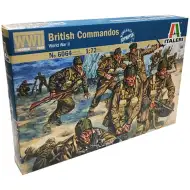 Italeri 1/72 Britští Commandos Britské vojenské figurky model
