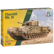 Italeri 1/72 Churchill Mk. III tank model