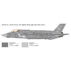 Italeri 1/72 F-35A Lightning II stíhačka model obrázek 3