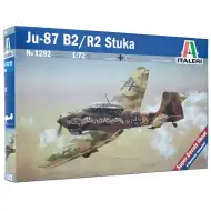 Italeri 1/72 Ju-87 B2/R2 Stuka střemhlavý bombardér model letadla