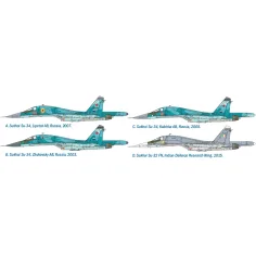 Italeri 1/72 Sukhoi Su-34/Su-32 FN stíhací bombardér model letadla obrázek 3