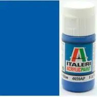 Italeri Lesklá Francouzská Modrá (4659AP) - Lesklá modrá modelářská barva 20 ml