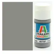Italeri Metal Flat Aluminium (4677AP) - Kovová matná stříbrná modelářská barva 20 ml