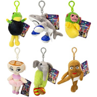 Italian Brainrot 10cm plyšová figurka - klíčenka, v různých provedeních, 1 ks