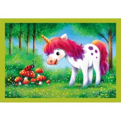 Jeden den s jednorožci 4 v 1 puzzle - Clementoni obrázek 5