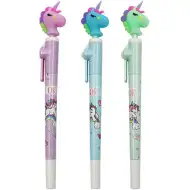 Jednorožec pero ve třech variantách