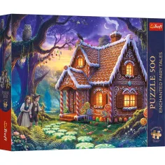 Jeníček a Mařenka prémiové plus 500dílné puzzle - Trefl