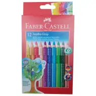 Jumbo barevné tužky 12ks sada - Faber-Castell