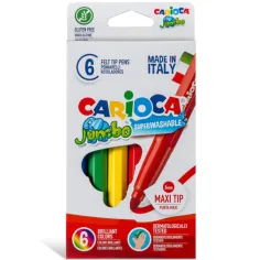 Jumbo sada fixů 6 ks - Carioca obrázek 2