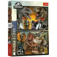 Jurassic World 2x200ks puzzle - Trefl