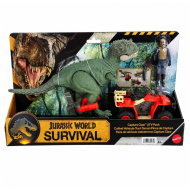 Jurassic World: Čtyřkolka na chytání dinosaurů – hrací sada - Mattel