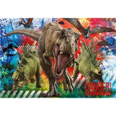 Jurassic World Supercolor puzzle 180 kusů - Clementoni obrázek 2