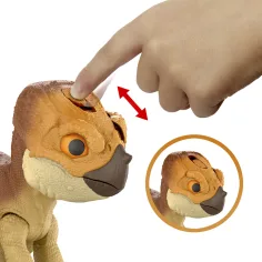 Jurský svět: Znovuzrození – Interaktivní dinosaurus figura Aquilops Dolores – Mattel obrázek 3
