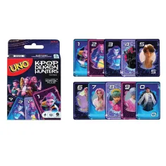 K-POP Lovci démonů UNO karetní hra - Mattel obrázek 2