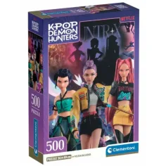 K-pop lovci démonů HunterX puzzle 500 dílků - Clementoni