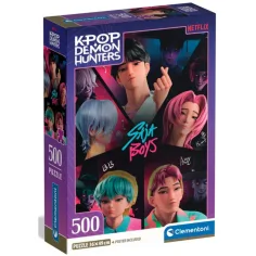 K-pop lovci démonů Saja Boys puzzle 500 dílků - Clementoni